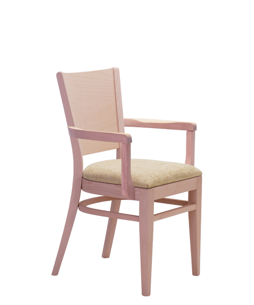 gepolsterter Sessel mit Armlehnen Arol P AL, tschechischer Hersteller von Stühlen und Tischen Sádlík